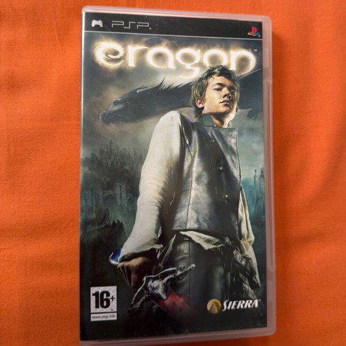 Eragon PSP game, complete with box and manual