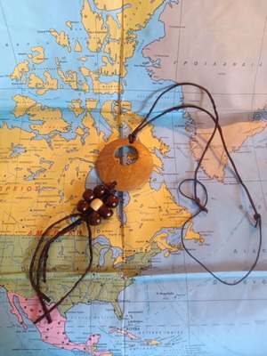 Handmade long necklace