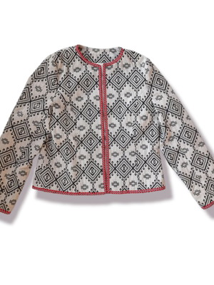 Bohoo cardigan vo M cotton with satin lining like new