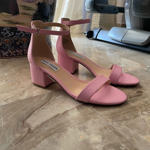 Steve Madden sandals size 37 new pink leather