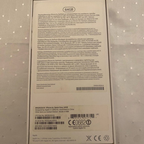 iPhone 6S 64GB refurbished, gold, fully functional