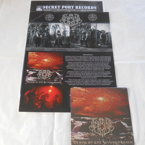 Imperial Crypt Demise Of The Seventh Realm CD new, metal