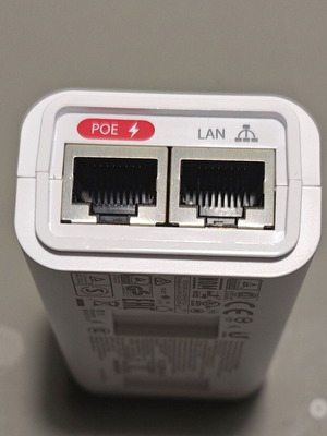 Τροφοδοτικό POE Ubiquiti 24V 0.5A καινούργιο