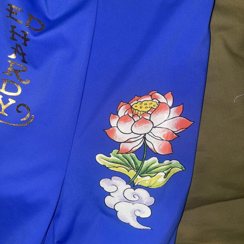 Ed Hardy blue tiger bodysuit like new, small size