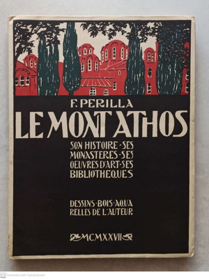 Le Mont Athos like new, book by Perilla Francois