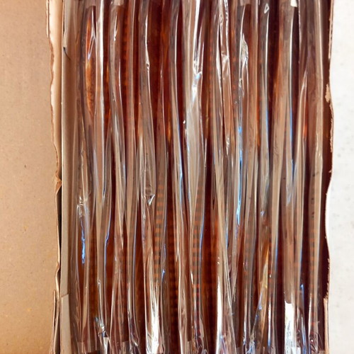 Plastel tortoise shell combs, pack of 18, vintage
