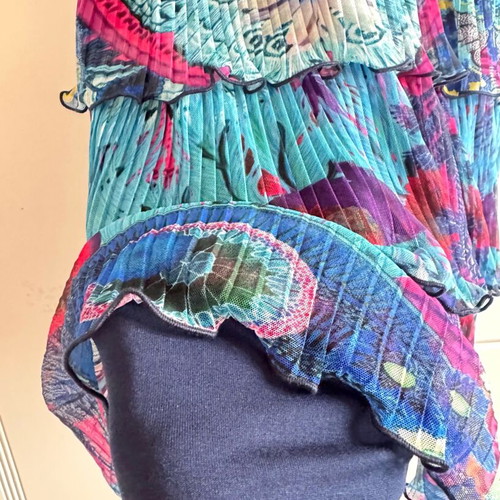 Desigual Lacroix Exeter mini dress new, colorful psychedelic pattern