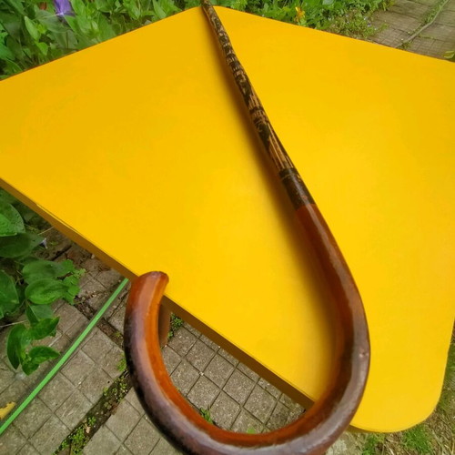 Decorative wooden mini walking stick used