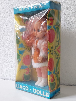 Melina Doll Liaco Dolls 1970 like new, sealed in box