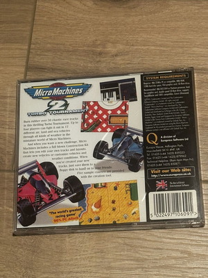 Micro Machines και Destruction Derby PC παιχνίδια σαν καινούργια, σετ 2