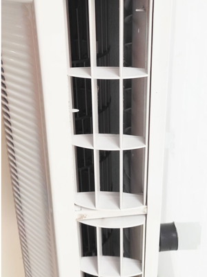 Olefini 1.0m K 43 UD air curtain used with remote control low flow