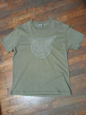 Harley Davidson мъжка риза използвана, зелена, размер M