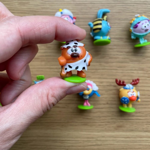 Kinder Surprise Chupa Chups figures used, pack of 21