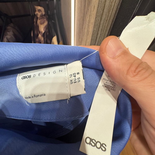 Assos blue dress new, size L