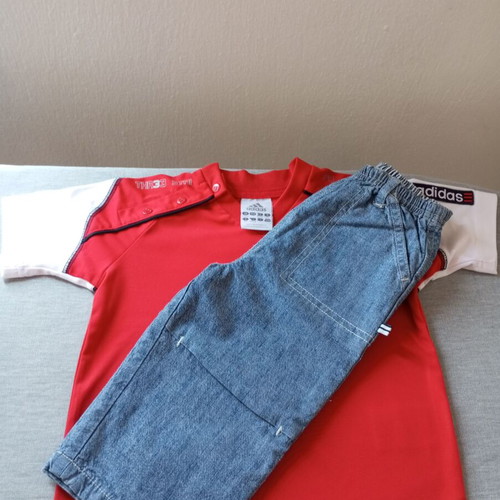 Set of 5 baby boy clothes size 6-12 months