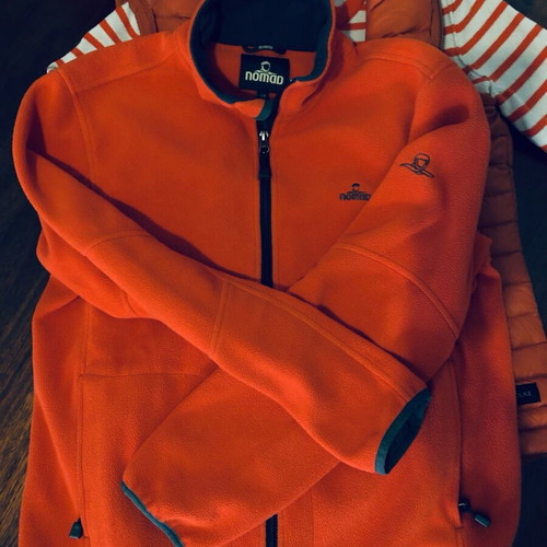 Marc O'Polo clothing set used orange, size M and vest L