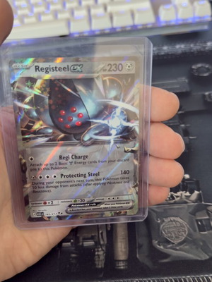 Registeel EX card like new