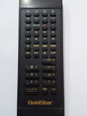 GoldStar TV remote control