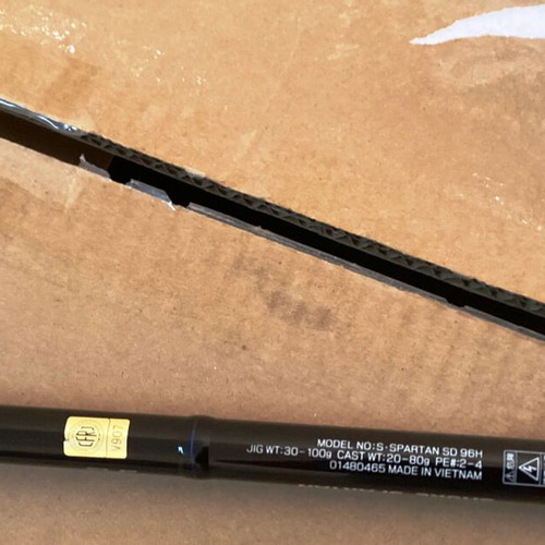 Daiwa Shore Spartan Standard 96H rod like new for shore jigging