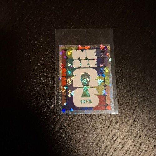 We Are FIFA Panini Sticker new, World Cup 2026
