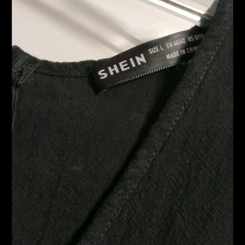 Shein dress size L like new, black