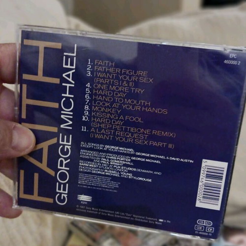 CD George Michael Faith used in excellent condition