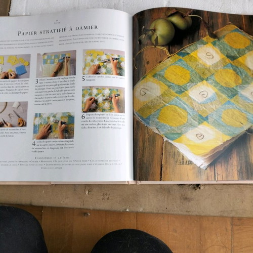 Papier-mâché craft book like new condition