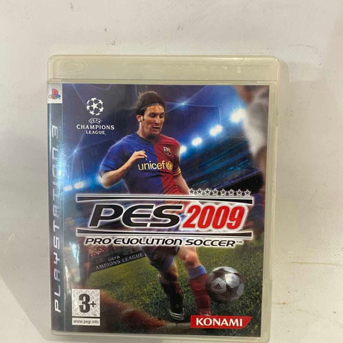Playstation 3 Pro Evolution Soccer 2009 game used