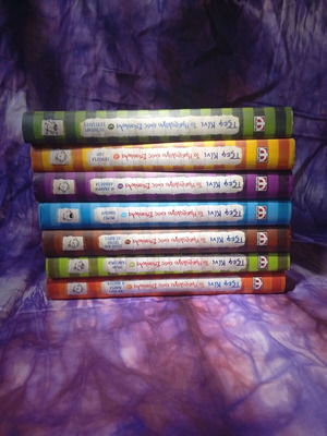 Diary of a Wimpy Kid book set, issues 3 to 9, pack of 7