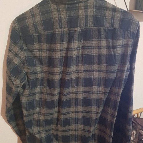 H&M Grey Checked Shirt Size S Like New