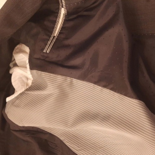 Berto Lucci suit used, gray, jacket size 52, pants size 48