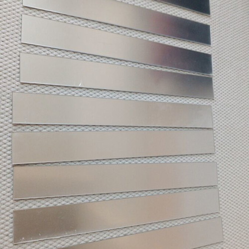 Set of acrylic decorative mirror strips 25 cm new