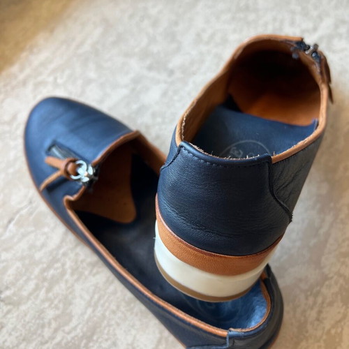 Step orthopedic shoes size 37 blue like new, genuine leather