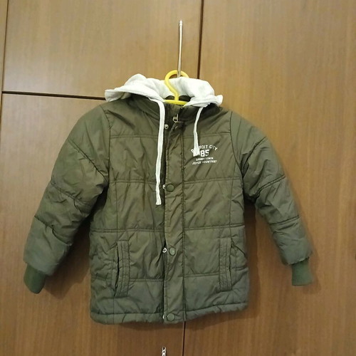 Joyce boys' jacket 4-5 years green like new