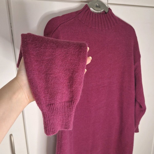 Blouse dress like new, purple, size Large