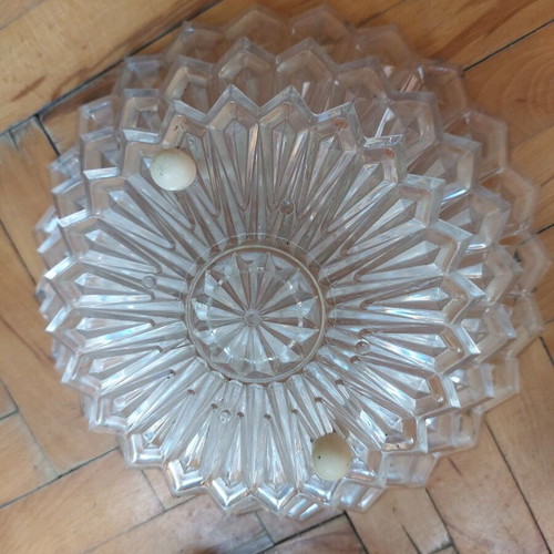 Decorative flower from USSR used, plastic rings