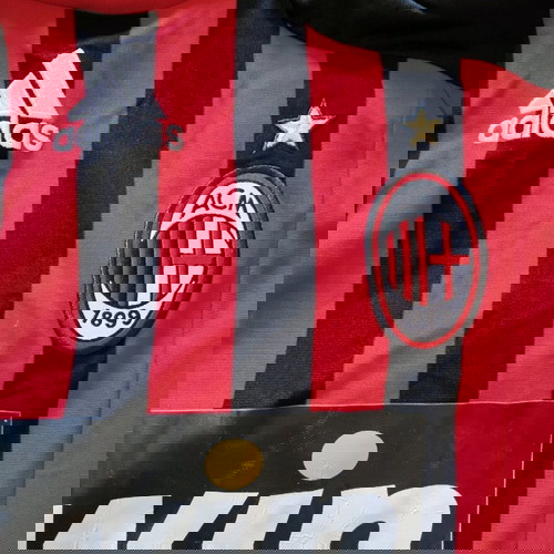 Milan εμφάνιση Adidas 2007-2008 μακρυμάνικη medium καινούργιο