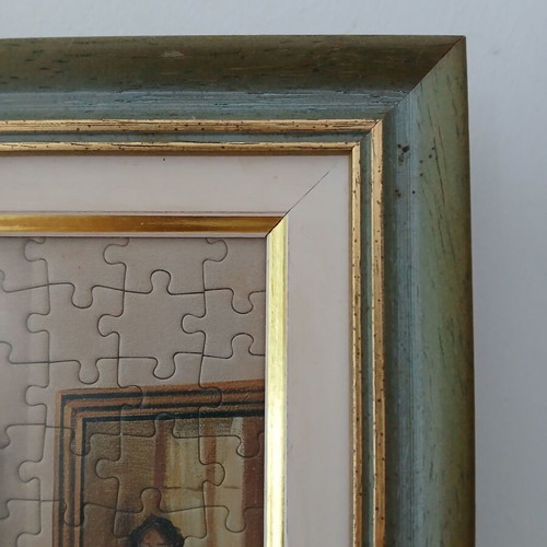 John O'Brien puzzle in frame like new