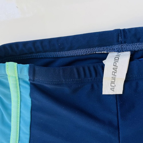 Aquarapid swim shorts like new, size 4 years, navy blue
