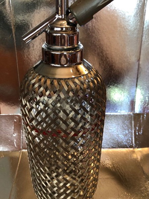 Vintage English Soda Syphon Used 1950s