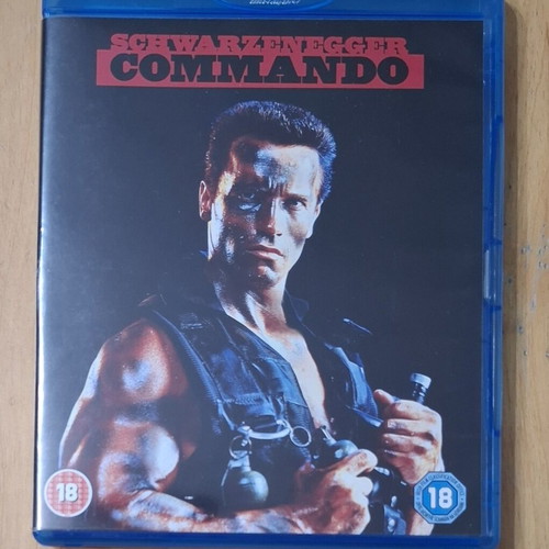 Commando Blu-ray new without Greek subtitles