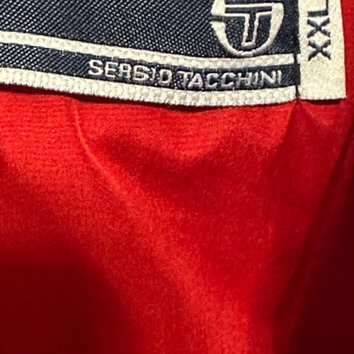 Sergio Tacchini windbreaker jacket red, like new, size XXL