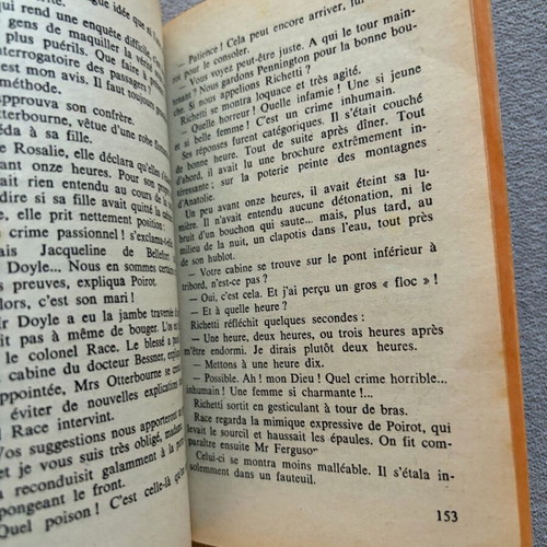 Book Agatha Christie Death on the Nile used, in French