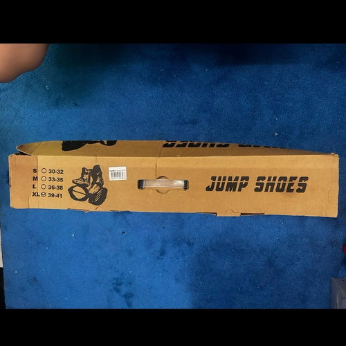BYOX Jump Shoes Kangoo Jumps XL size 41 like new, black
