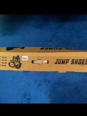BYOX Jump Shoes Kangoo Jumps XL size 41 like new, black