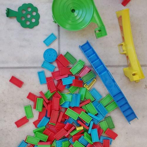Domino pieces and other parts