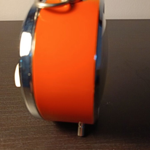 Table clock alarm used, analog