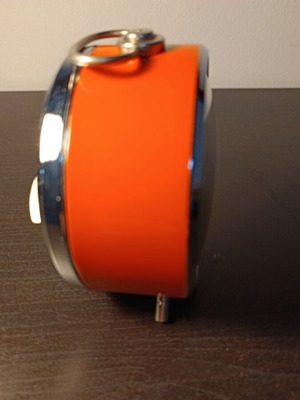 Table clock alarm used, analog