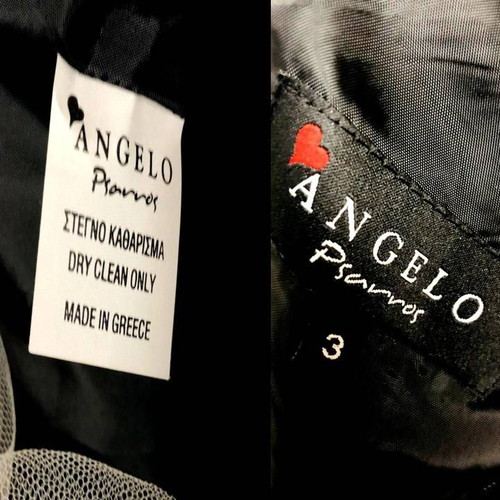 Angelo dress and bolero set new, size S/M, black and white