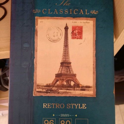Retro Style Diary Notebook Like New